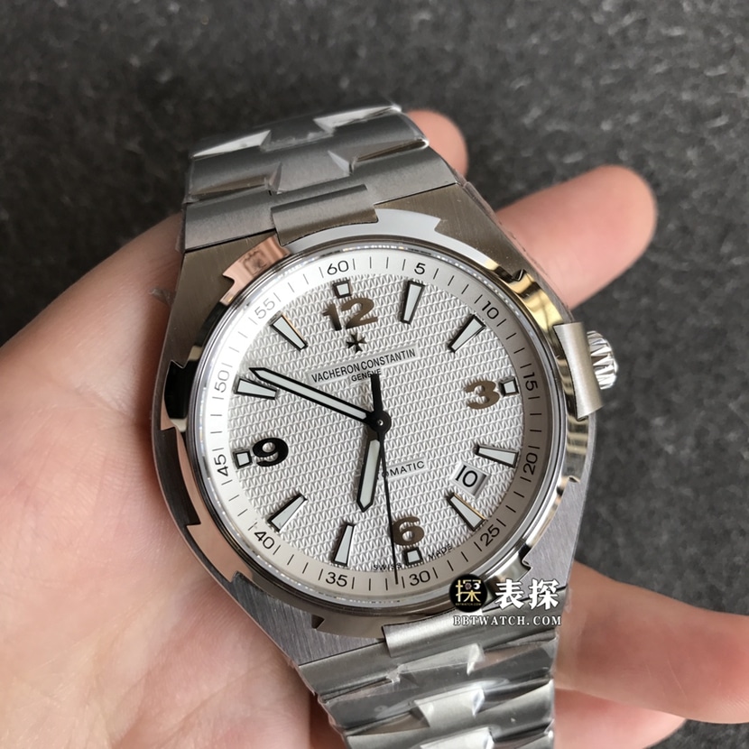 MKSVacheron Constantin watch men's white dialsteel bracelet pictures and prices front live photo