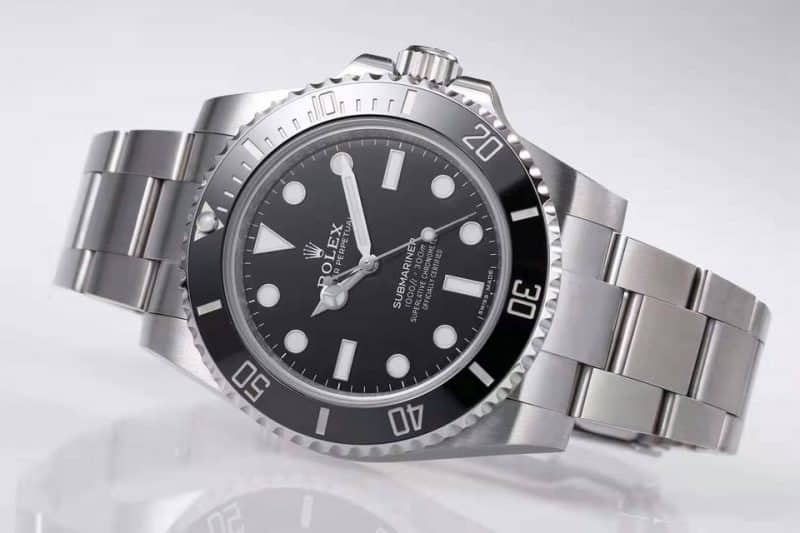 ZZF Factory Rolex Submariner Series 114060-97200 No Date Black Submariner Genuine vs. Review - Front View
