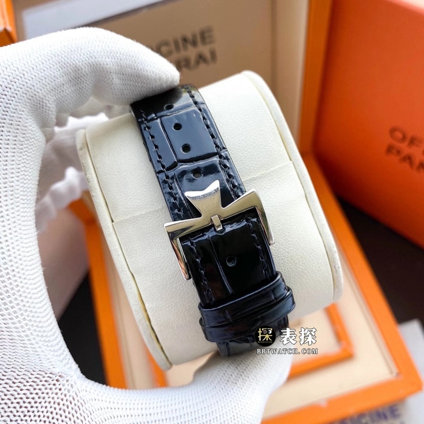 Vacheron Constantin Patrimony Ultra-Thin Watch Men's White Dial Moon Phase Leather Strap Model Pictures and Price List Real Shot Strap Images