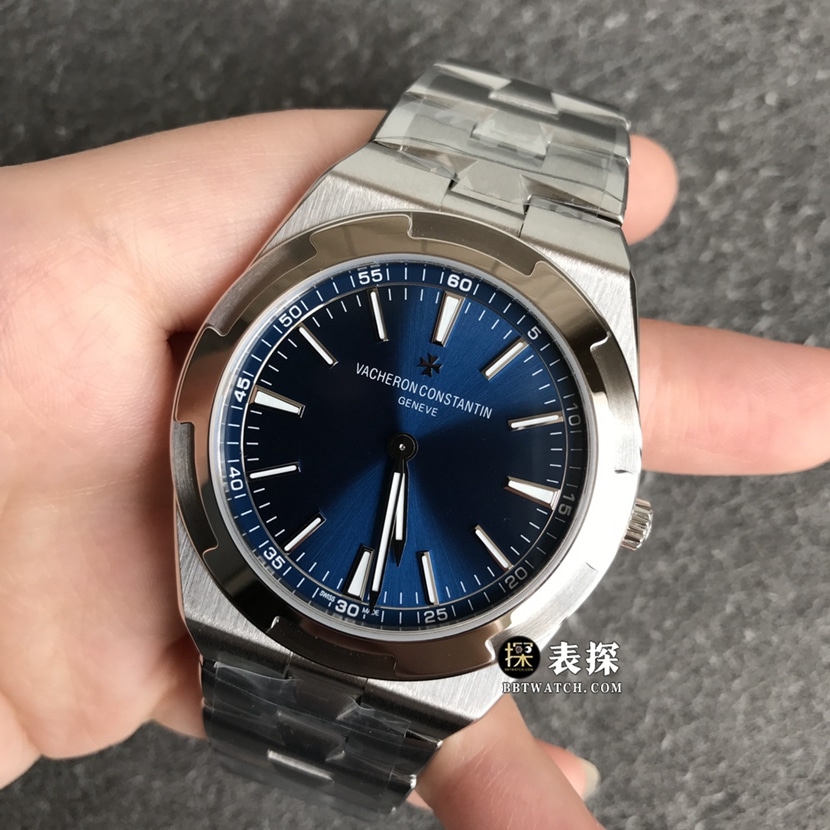 XF factory Vacheron Constantin top-tier watch men's blue dialsteel bracelet model pictures and prices front live photo