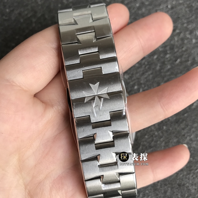 XF factory Vacheron Constantin top-tier watch men's blue dialsteel bracelet pictures and prices braceletlive photos