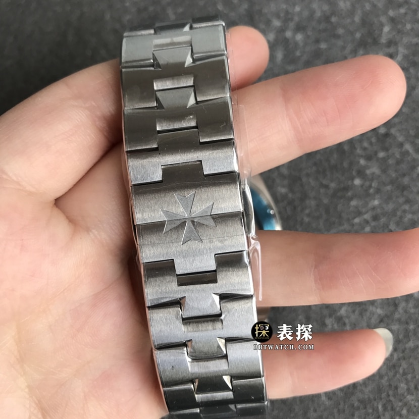 XF factory Vacheron Constantin 2000Vtop-tier high-quality watch men's dark gray plate steel bracelet model pictures and prices braceletlive photos