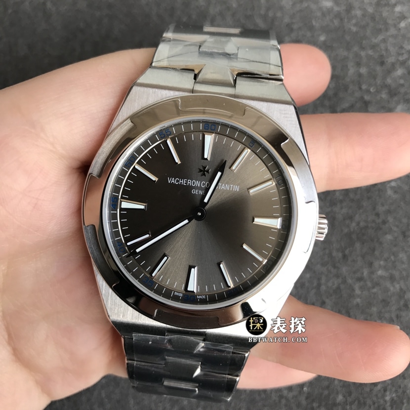 XF factory Vacheron Constantin 2000Vtop-tier 1:1high-quality watch men's dark gray plate steel bracelet model pictures and prices front live photo