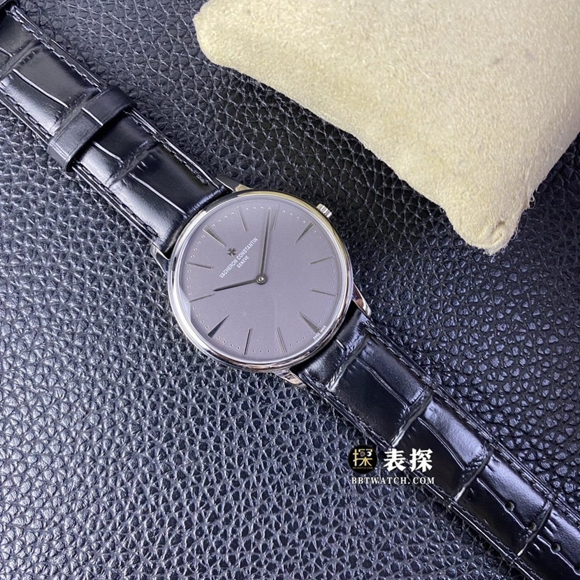 MKS Factory Vacheron Constantin Heritage 81180 Top collectible watches Men's Dark Gray Plate strap models Pictures and Prices Front Actual Photos