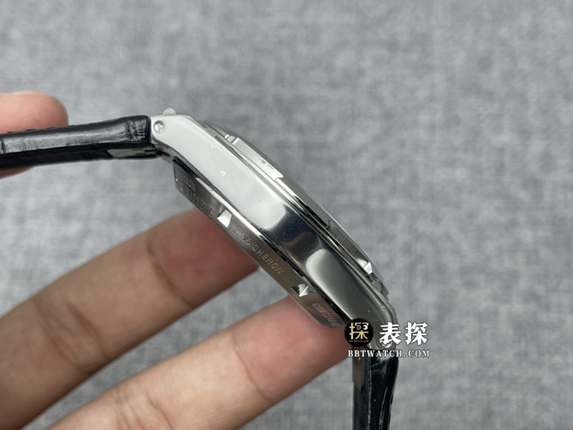 8F factory Vacheron Constantin across the world top-tier watch men's black dialleather strap model pictures and prices side live photo