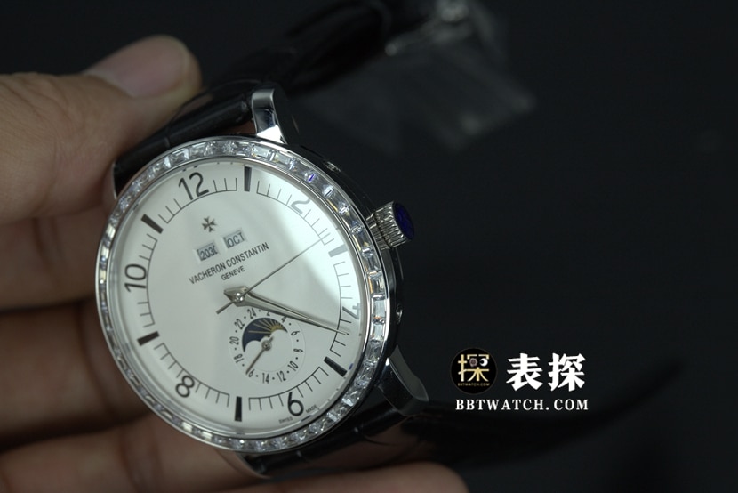 TW factory Vacheron Constantin historical masterpiece top-tier watch men's white dialleather strap model pictures and prices overall live photos