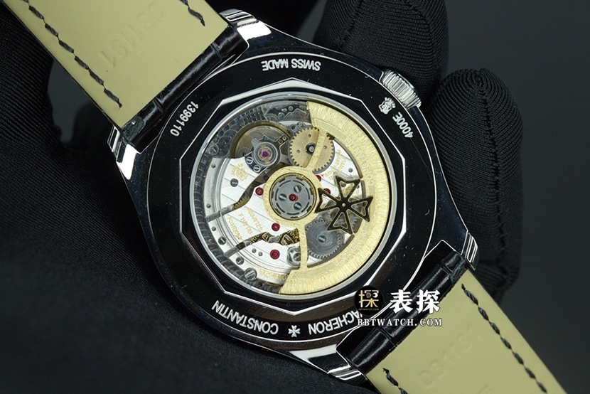 Vacheron Constantin Fifty-Six top watch, men's opalescent gray dial, moon phase, leather strap, pictures and price, back real shot