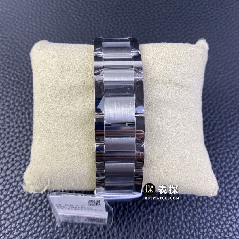 V6 factory Cartier blue balloon top imitation watches men's silver and white disk steel strap models pictures and prices strap real picture