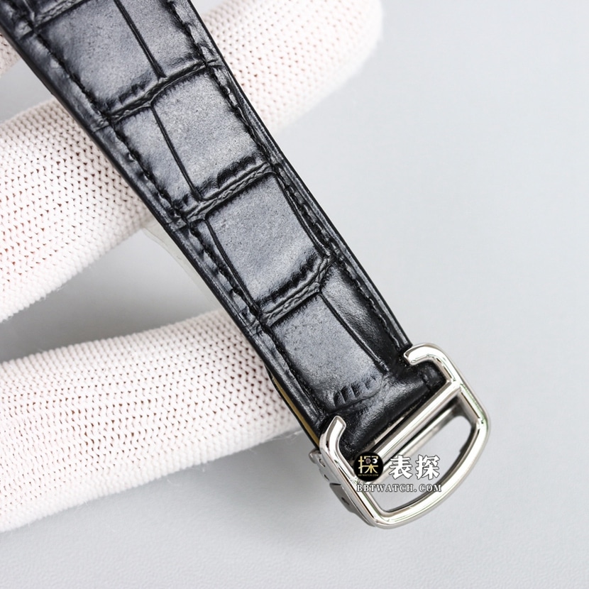 F5 factory CartierWF100015top-tier 1:1super watch men's silver gray plate rose gold diamond leather strap model pictures and prices clasplive photos