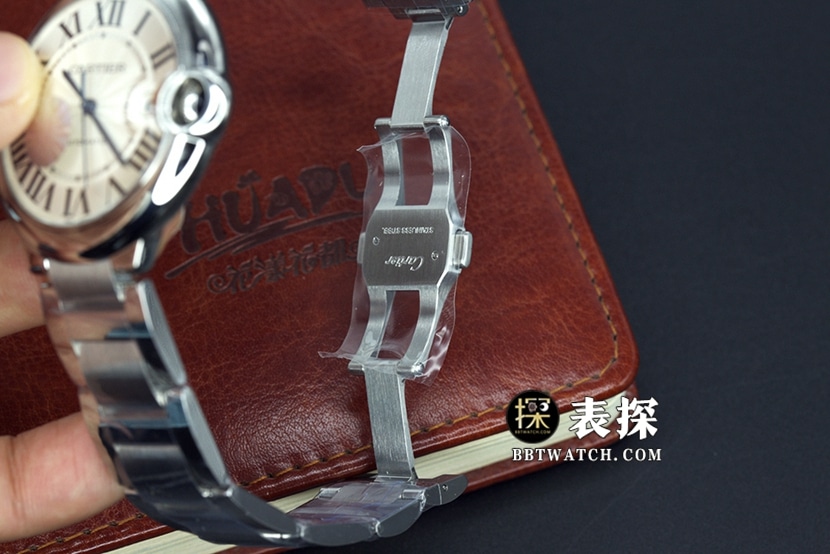 AF FactoryCartier blue balloon watch men's white dial blue needle steel bracelet model pictures and prices clasplive photos