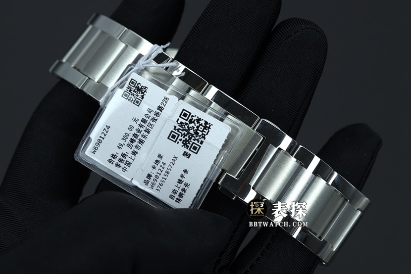 AF FactoryCartier blue balloon top-tier watch men's white dialsteel bracelet pictures and prices braceletlive photos