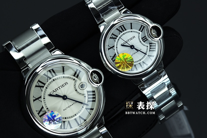 AF FactoryCartier blue balloon top-tier watch couple model white dialsteel bracelet picture and price front live photo