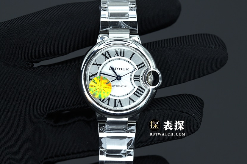 AF FactoryCartier blue balloon top-tier watch women's white dialsteel bracelet picture and price front live photo