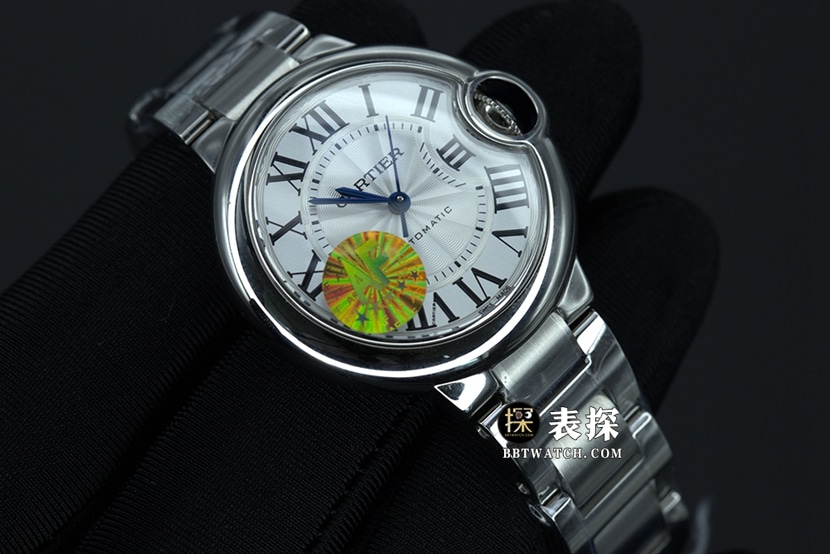 AF FactoryCartier blue balloon top-tier watch women's white dialsteel bracelet picture and price front live photo