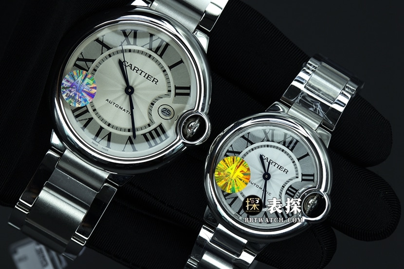 AF FactoryCartier blue balloon top-tier watch couple model white dialsteel bracelet picture and price front live photo