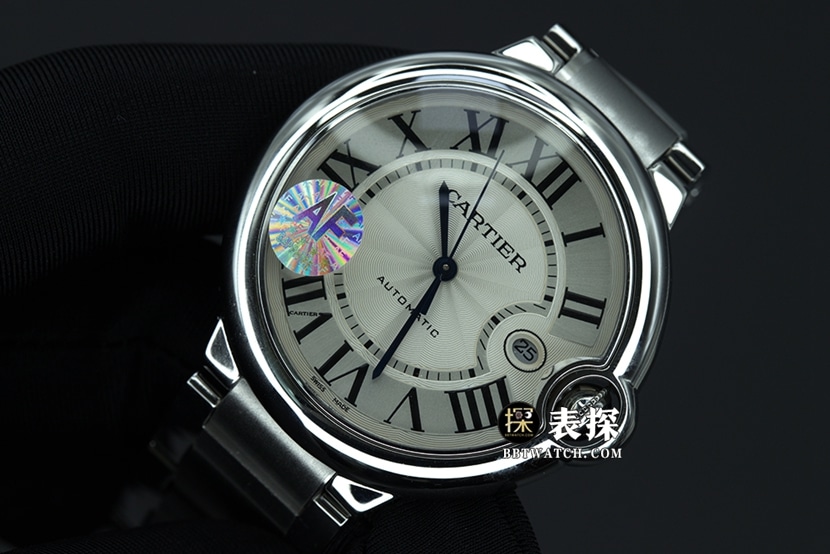 AF FactoryCartier blue balloon top-tier watch men's white dialsteel bracelet picture and price front live photo