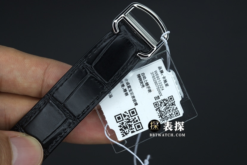 V6 factory Cartier blue balloon WE9009511:1super watch men's silver white dialleather strap model pictures and prices braceletlive photos