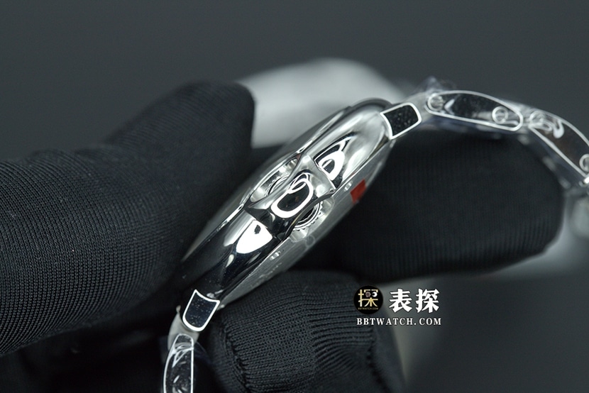 K3 factory Cartier blue balloon top-tier watch ladies silver white dialsteel bracelet model pictures and prices side live photo