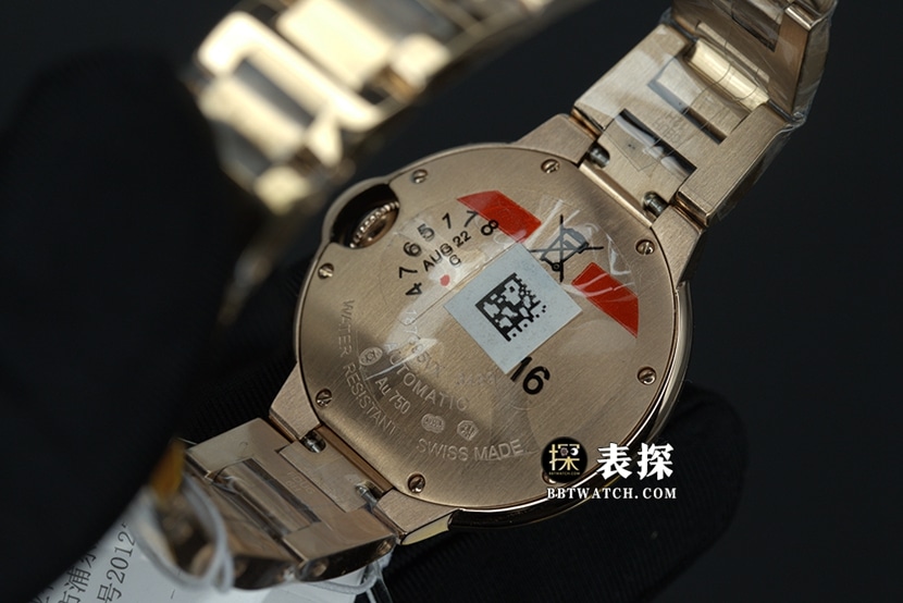 TW factory Cartier blue balloon top-tier high-quality watch women's silver dial chrysanthemum pattern diamond steel bracelet model picture and price caseback live photo