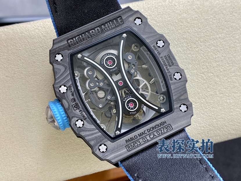 Richard MilleRM53-01tourbillon upgraded version movement