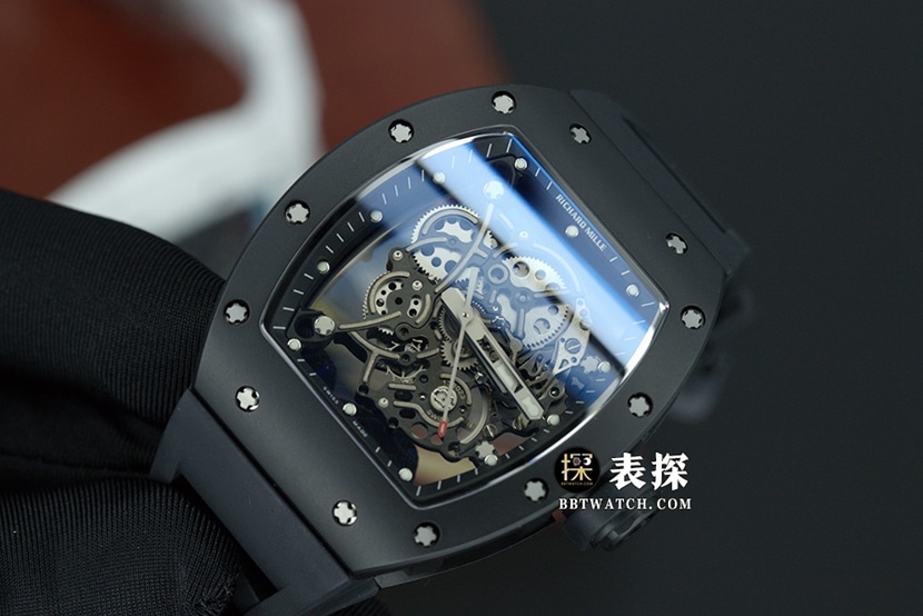 Richard Mille1:1replica watch,BBR men's watch,front live photo
