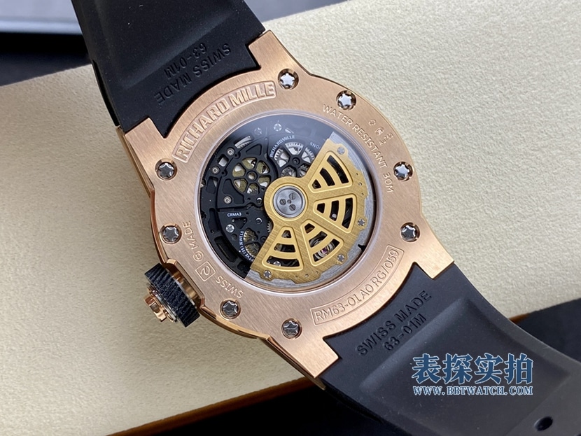 top-tier replicaRichard Mille men's series RM63-01 DIZZY HANDS watch movement