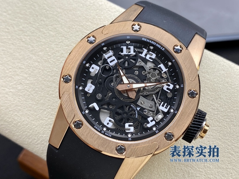 top-tier Richard Mille men's series RM63-01 DIZZY HANDS watch front
