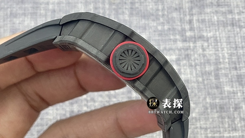 T+ Factory Richard Mille Men's RM 35-02 Super A watches men's skeleton disk rubber models pictures and price side real picture