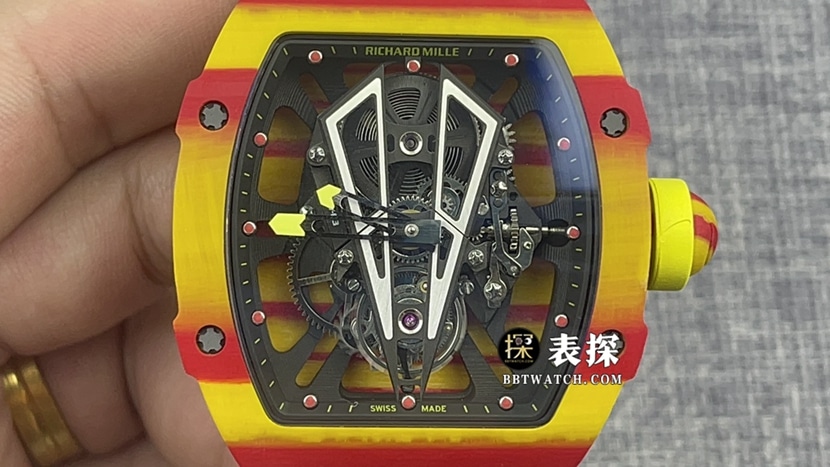 BBR Factory Richard Mille Men's RM 27-03 Top collectible watches Men's Skeleton Plate strap models Pictures and Prices Front Actual Photos