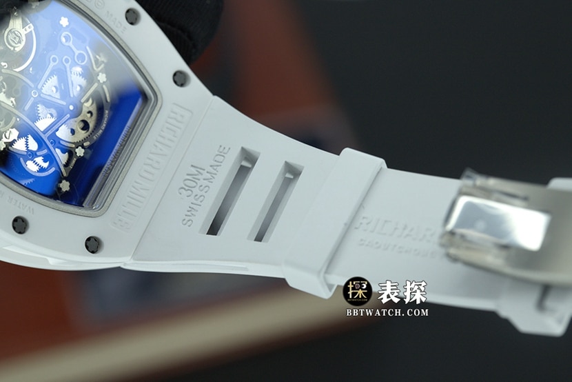 BBR men's Richard Mille1:1replica watch hollow disc rubber model RM055braceletlive photos