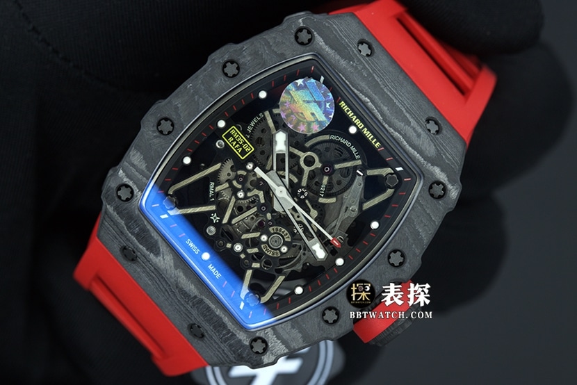 ZF FactoryRichard MilleRM035-2top-tier 1:1high-quality watch men's hollow disc rubber model pictures and prices front live photo