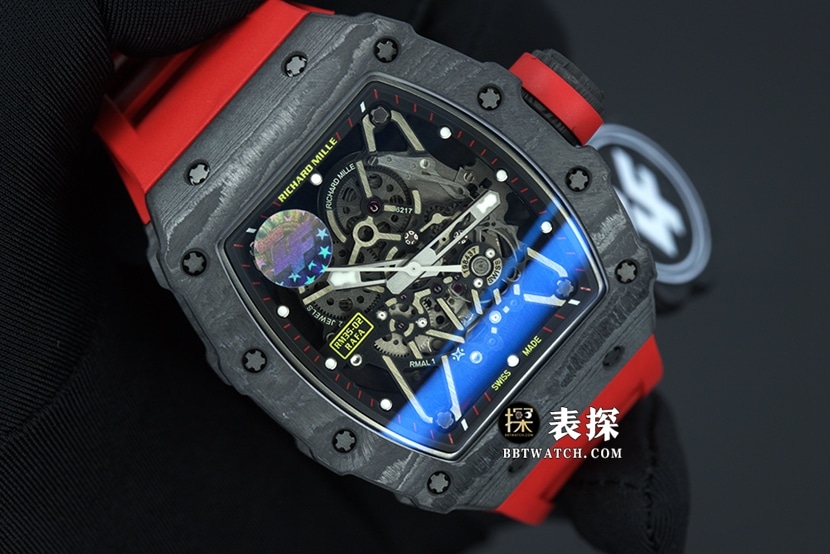 ZF FactoryRichard MilleRM035-2top-tier 1:1high-quality watch men's hollow disc rubber model pictures and prices front live photo