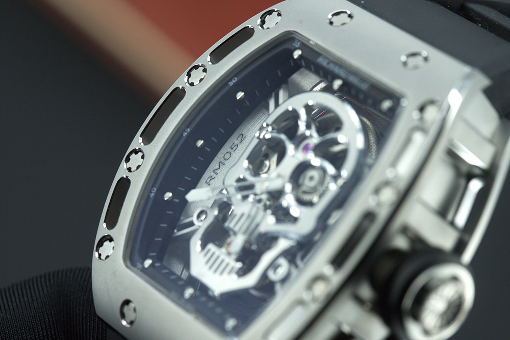 YS factory Richard MilleRM521:1super watch men's skull rubber model picture and price front live photo