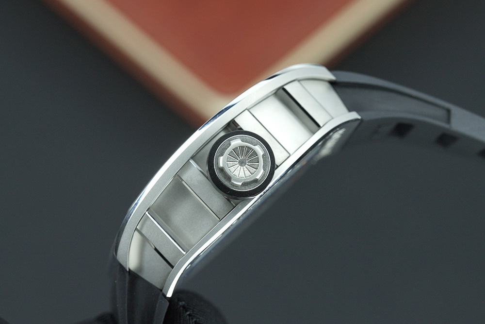 YS factory Richard MilleRM521:1super watch men's skull rubber model pictures and prices side live photo