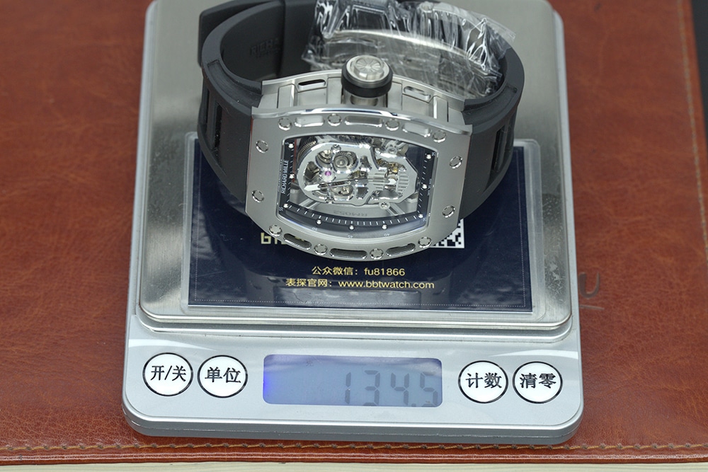YS factory Richard MilleRM521:1super watch men's skull rubber model pictures and price weight live photos