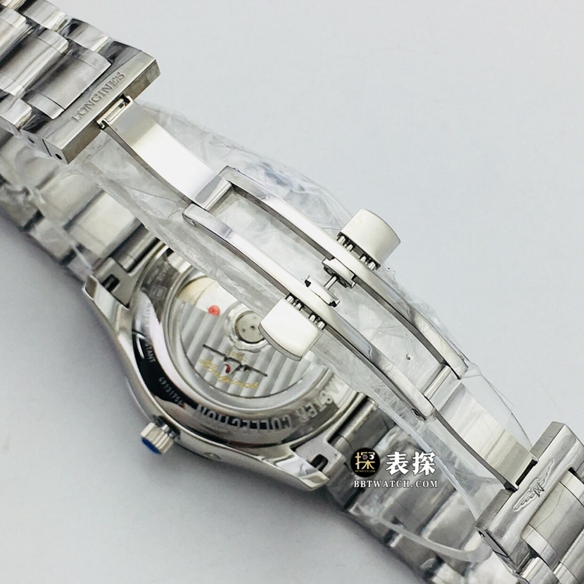LG factory Longines watchmaking traditional watch men's blue dialmoon phasesteel bracelet model pictures and prices clasplive photos