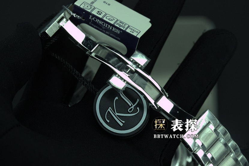 KL factory Longines famous craftsman top-tier high-quality watch pictures and prices white dial blue needle steel bracelet model clasplive photos