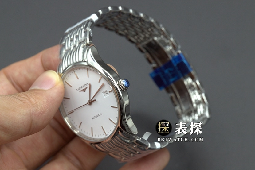 GK factory Longines Luya top-tier watch white dial silver needle steel bracelet model pictures and prices overall live photos