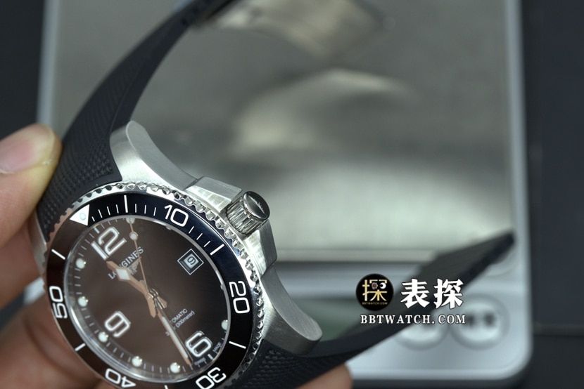 ZF FactoryLongines Concas top-tier watch men's black dial rubber model pictures and prices overall live photos