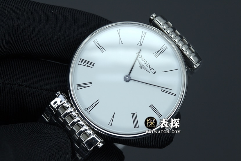 Longines Jialan watch women's white dialsteel bracelet model pictures and prices front live photo