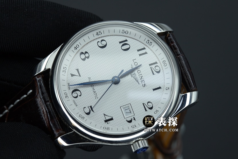 KL factory Longines famous craftsman top-tier watch men's 3-digit date display white dialleather strap model picture and price front live photo