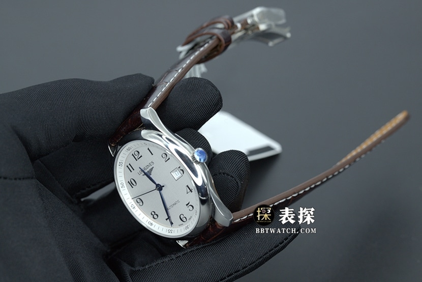 KL factory Longines famous craftsman top-tier watch men's 3-digit date display white dialleather strap model pictures and prices overall live photos