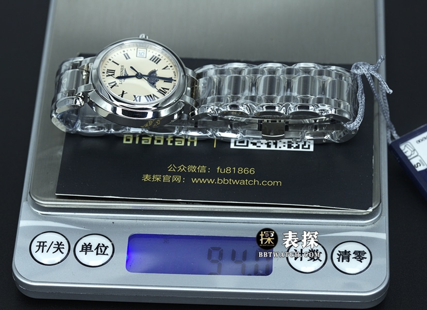 Longines Xinyue series L8.115.4.71.6 top-tier watch ladies moon phasesteel bracelet model pictures and price weight live photos