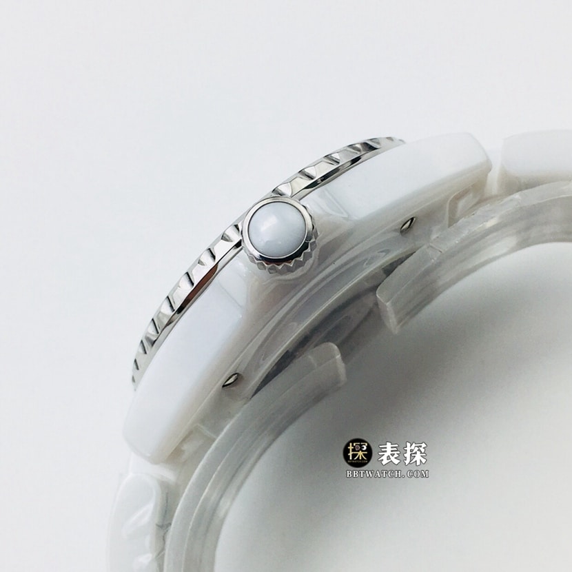 BV factory Chanel ladies J121:1top-tier watch white dialsteel bracelet model pictures and prices side live photo