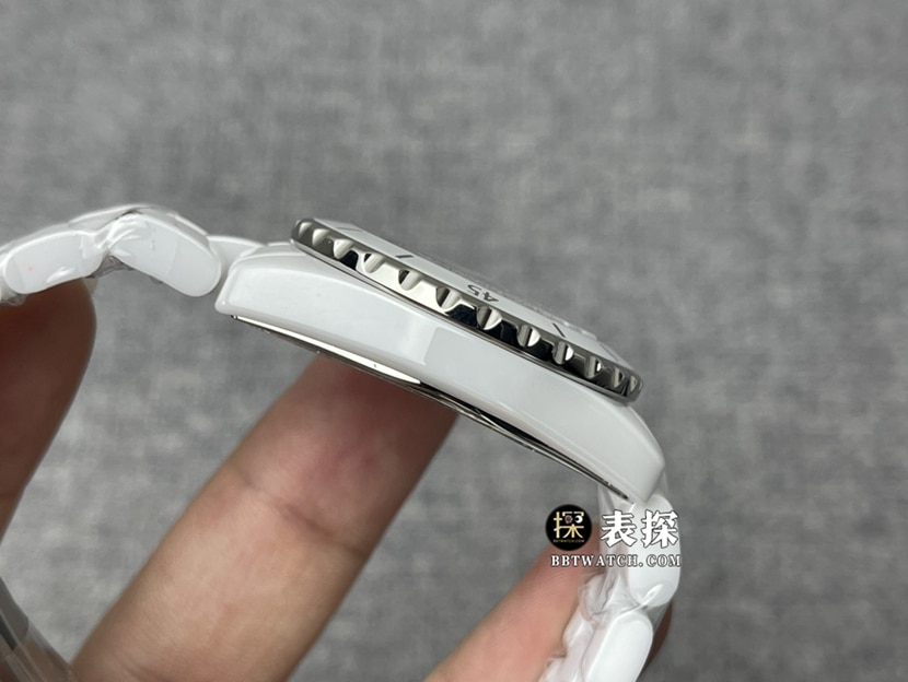 KOR factory Chanel ladies J12top-tier 1:1high-quality watch white dialsteel bracelet model pictures and prices side live photo
