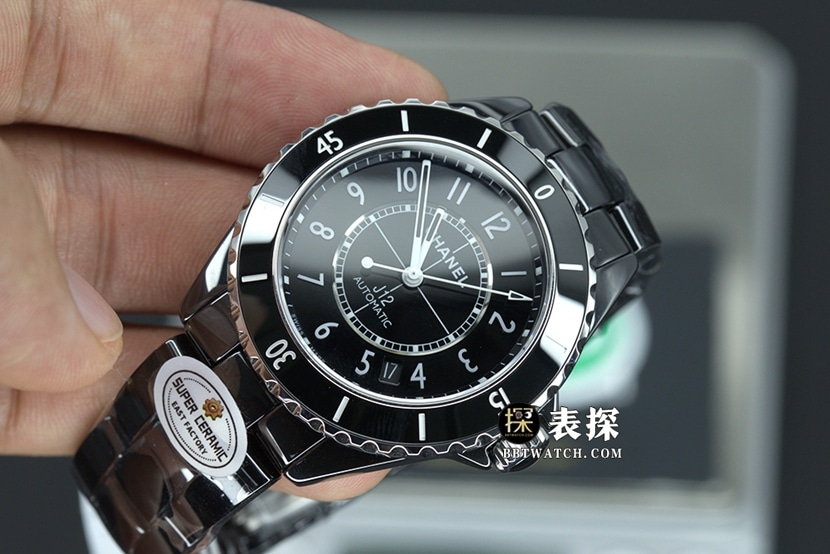 EAST factory ChanelJ12top-tier 1:1high-quality watch ladies black dialsteel bracelet model pictures and prices front live photo