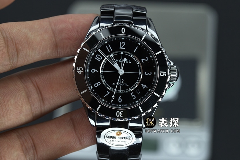 EAST factory ChanelJ12top-tier 1:1high-quality watch ladies black dialsteel bracelet model pictures and prices front live photo