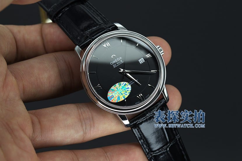 Omegareplica watchmks factory disc Ville black dial