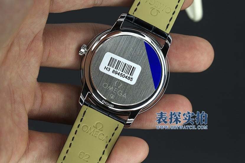 Omegareplica watchmks factory De Ville black dial back