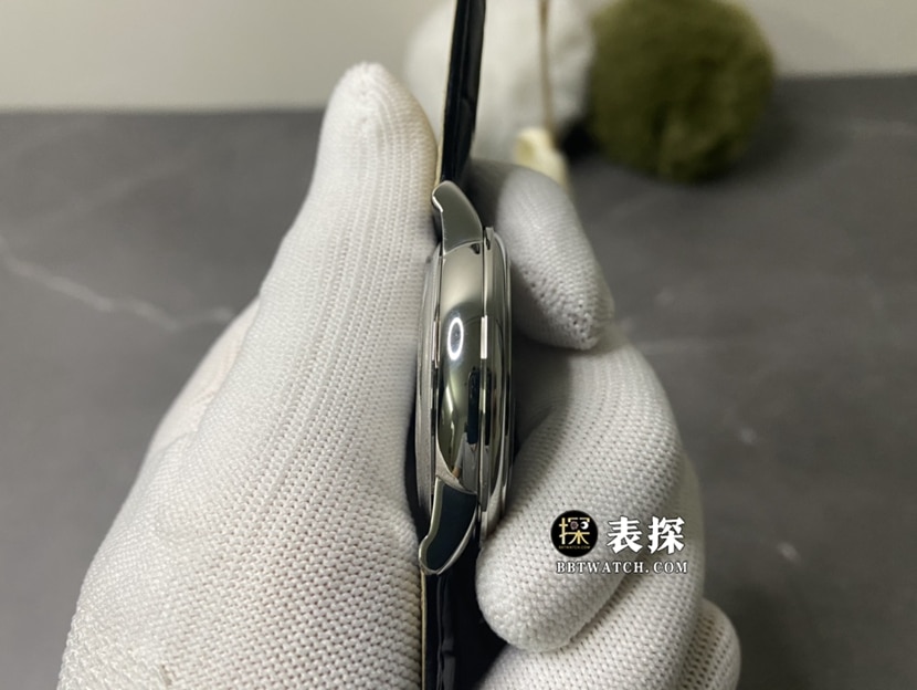 MKS FactoryOmega De Ville watch men's white dialleather strap model pictures and prices side live photo